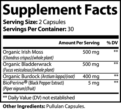 BiōBodyLabs Irish Sea Moss+