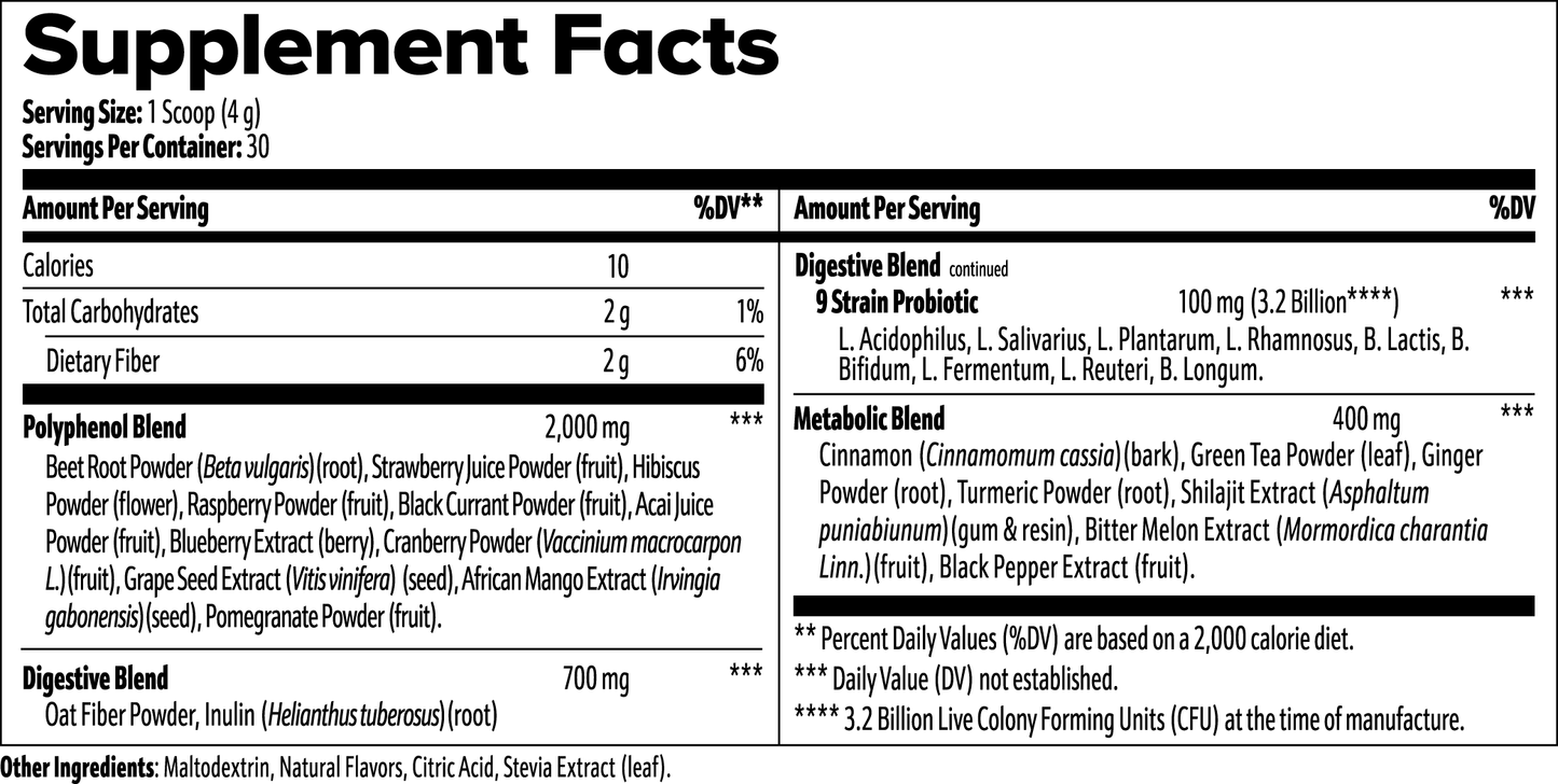 BiōBodyLabs Reds Superfood