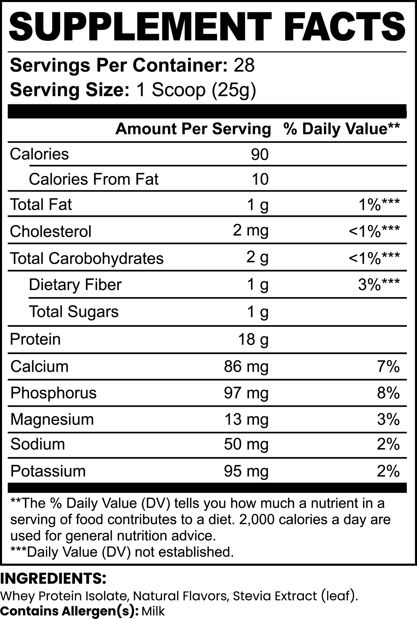 BiōBodyLabs Pure3 100% Whey Protein Isolate (Chocolate)