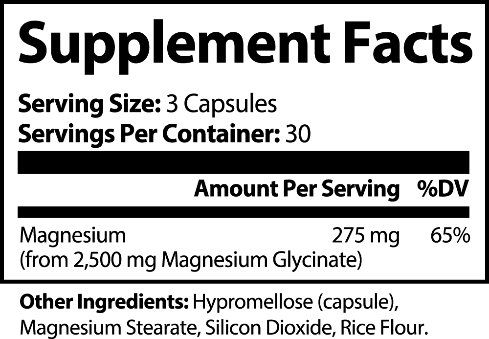 BiōBodyLabs Magnesium Glycinate