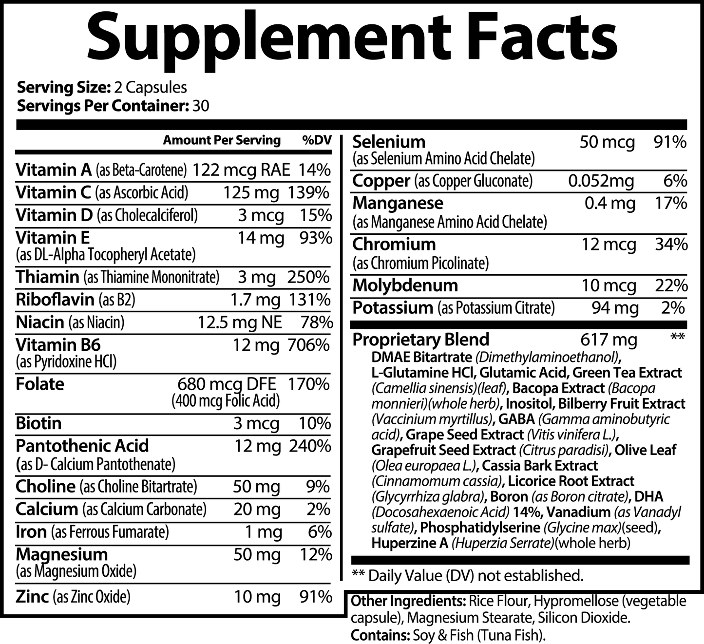 BiōBodyLabs BrainBoost Advanced