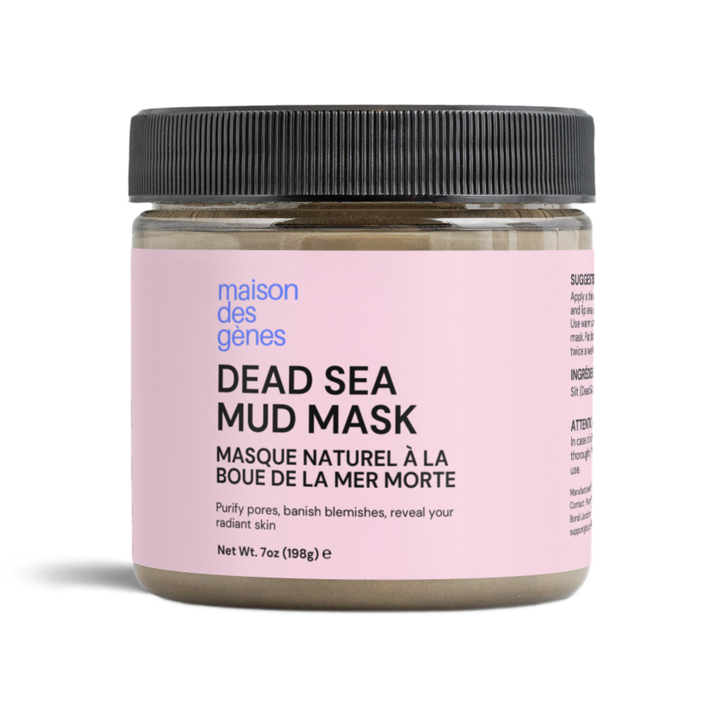 Dead Sea Mud - BIŌ BODY LABS | MAISON DE GÉNES