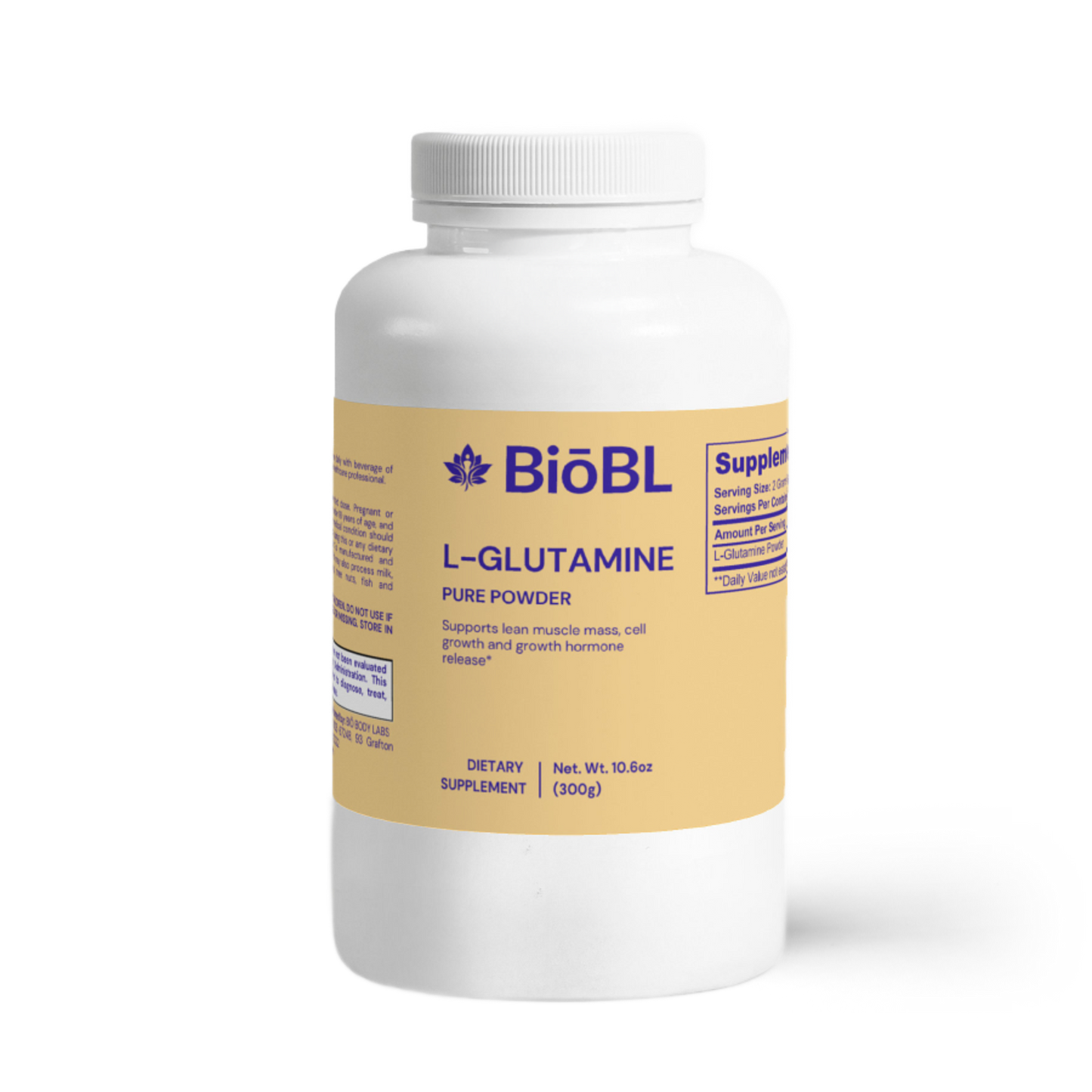 BiōBodyLabs L-Glutamine Pure (powder)