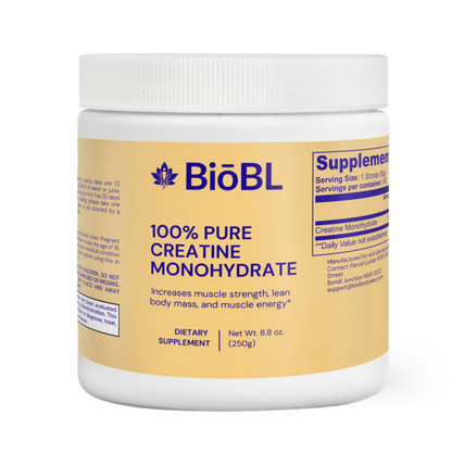 BiōBodyLabs 100% PURE Creatine Monohydrate