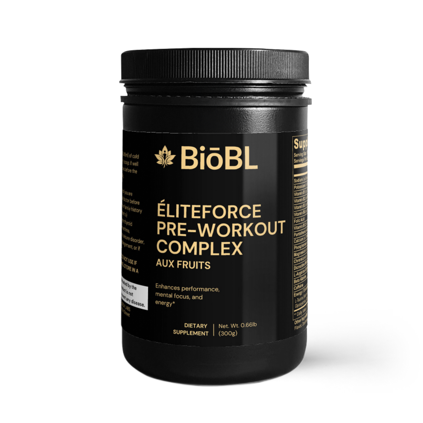 BiōBodyLabs ÉliteForce Pre-Workout Complex (Fruit Punch)