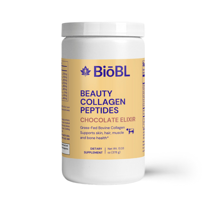 BioBodyLabs Beauty Collagen Peptides | Chocolate Elixir