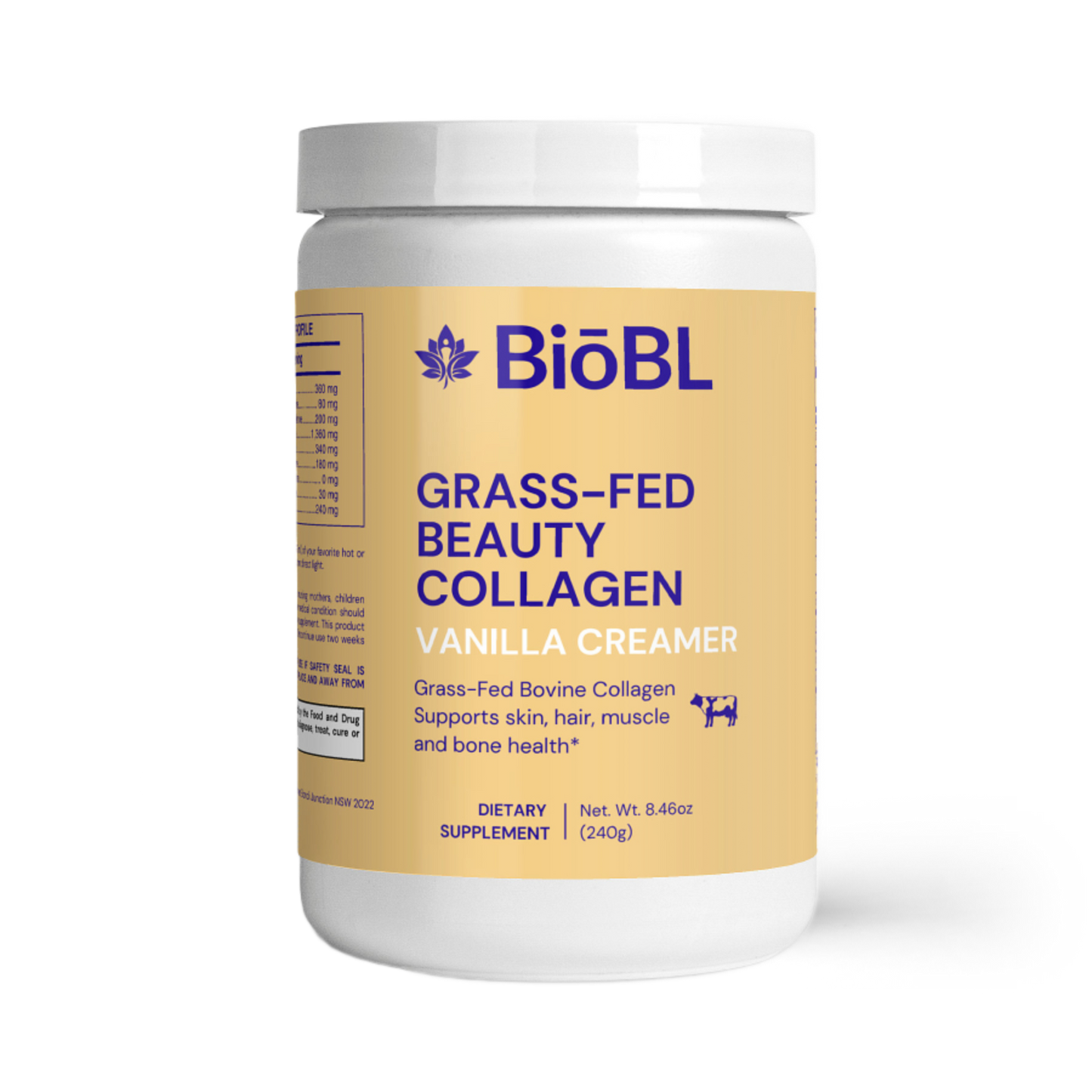 BioBodyLabs Beauty Collagen | Vanilla Creamer