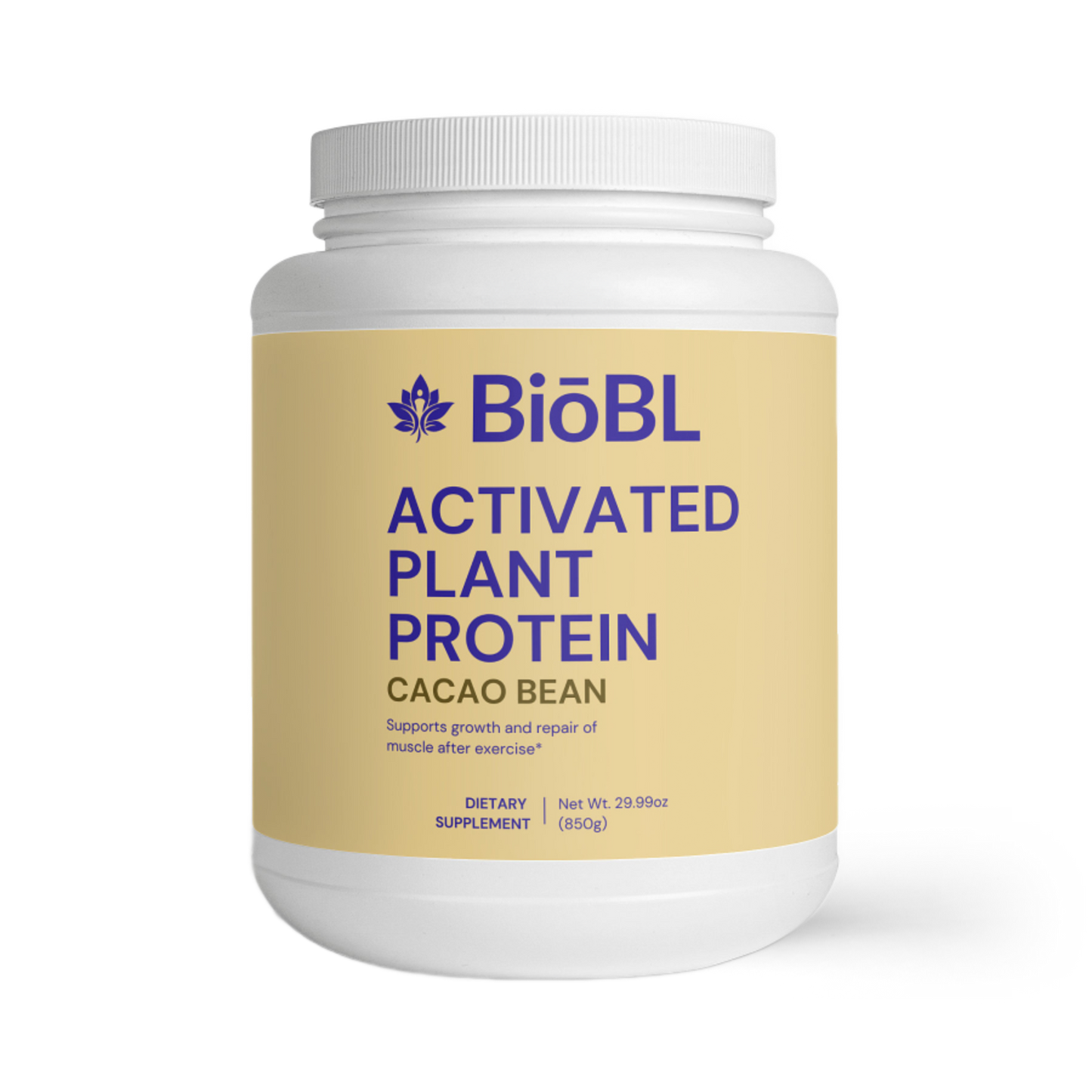 BiōBodyLabs Activated Plant Protein (Cacao Bean)