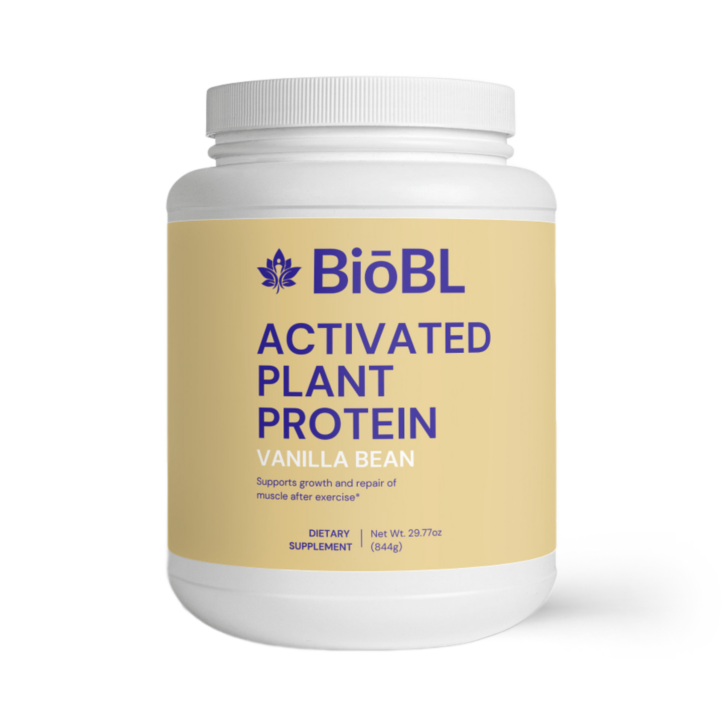 BiōBodyLabs Activated Plant Protein (Vanilla Bean)