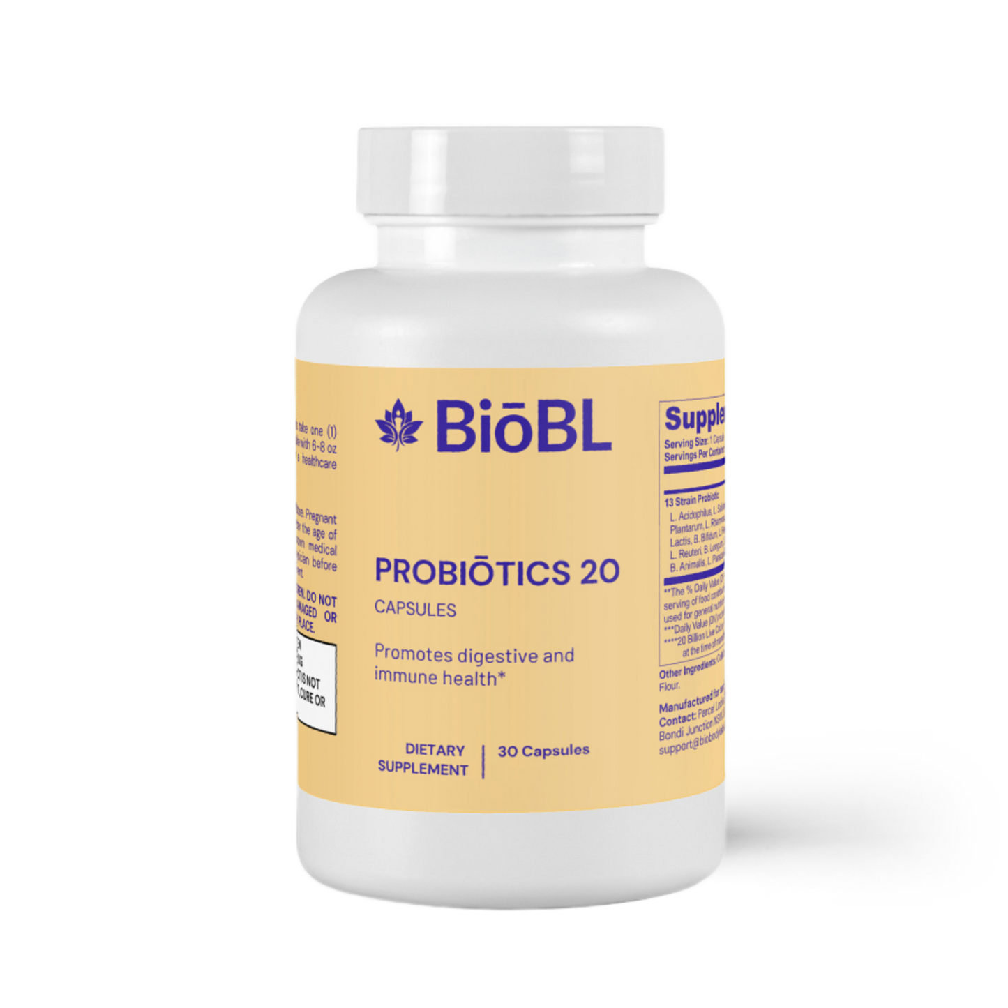 BiōBodyLabs ProBiōtics 20