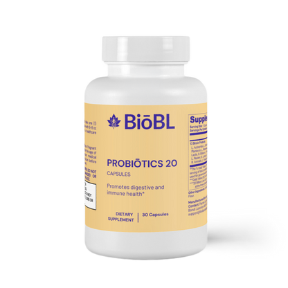 BiōBodyLabs ProBiōtics 20